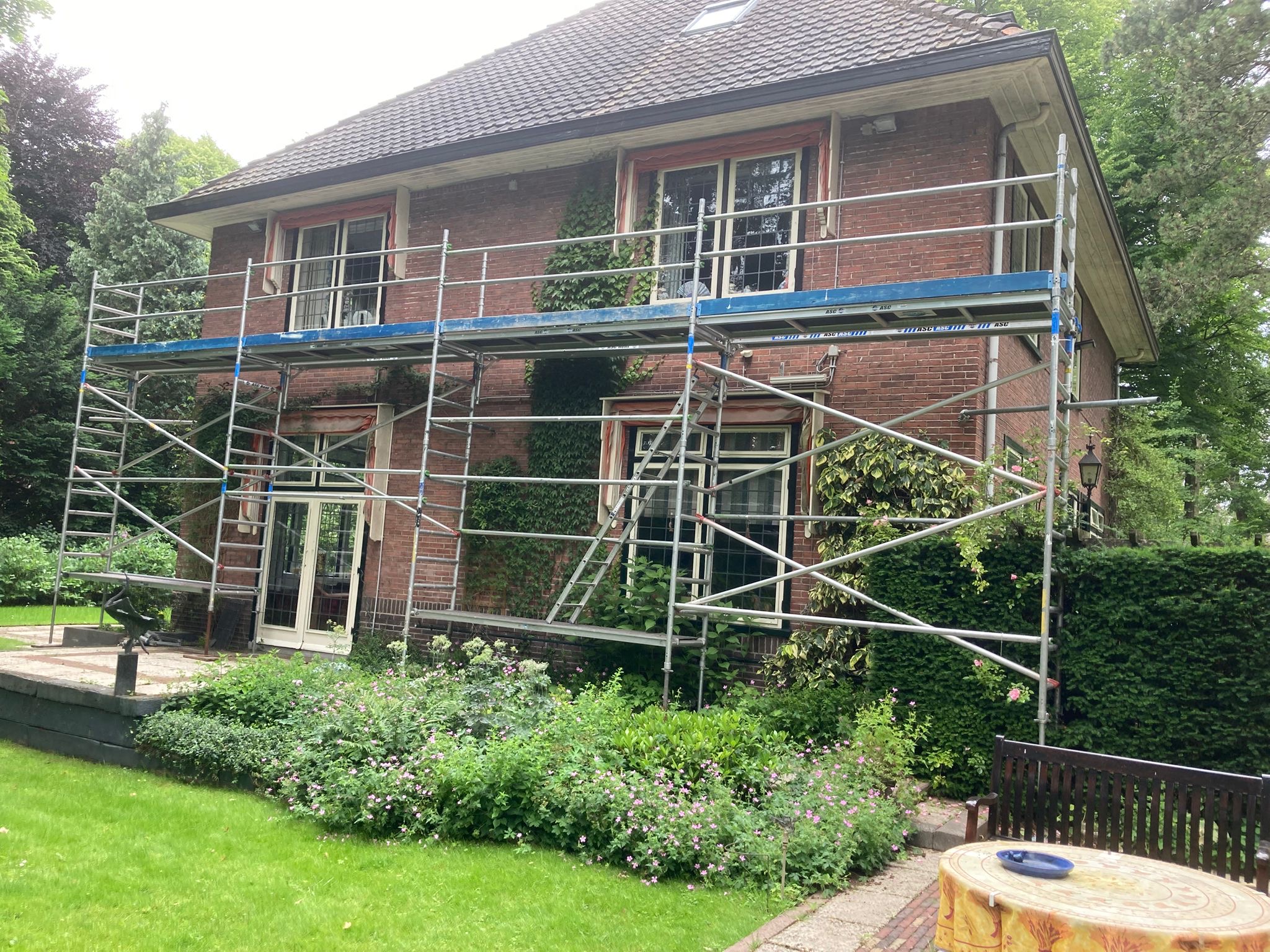 Vrijstaande woning schilderwerk Aerdenhout