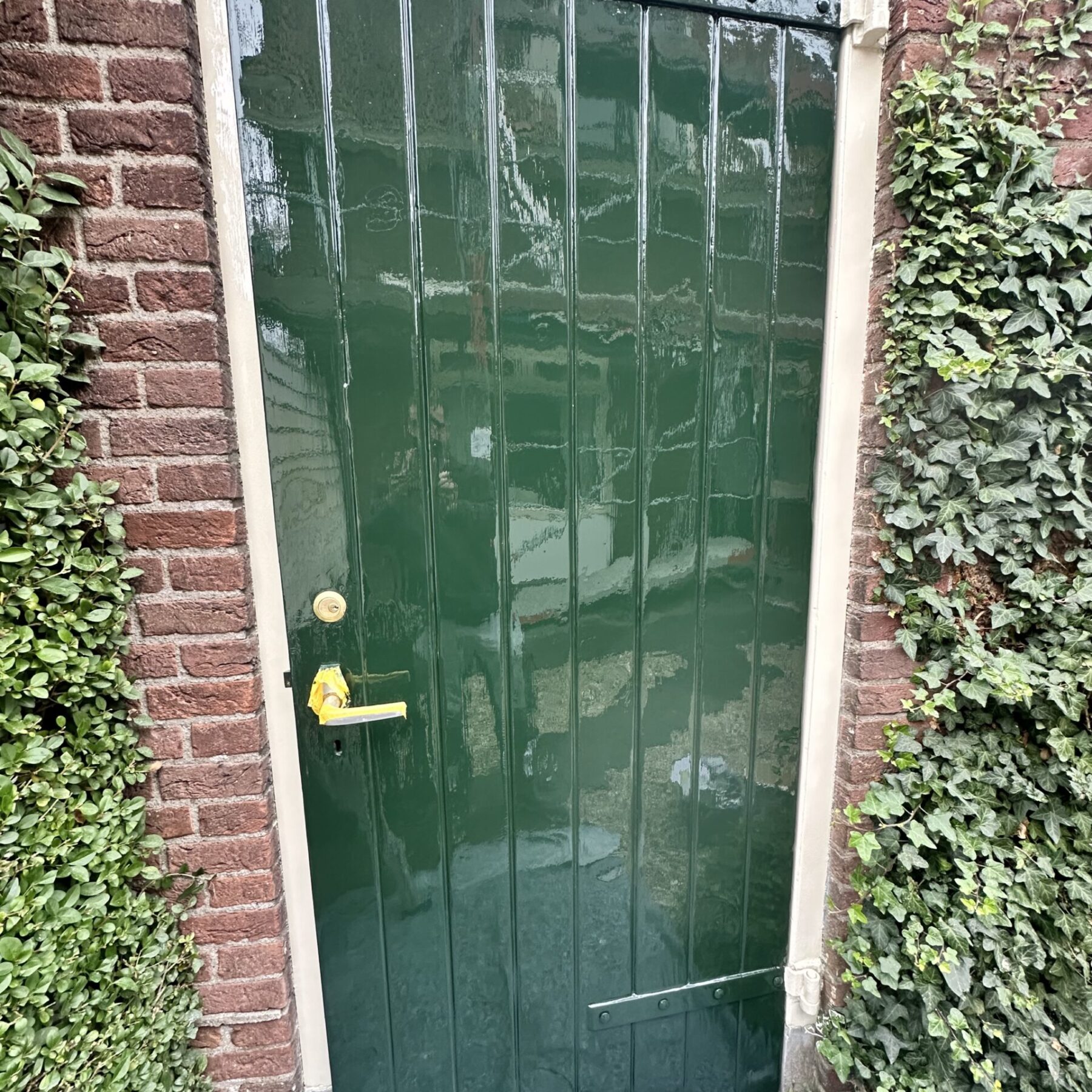 Schuurdeur RAL 6009 – Veveo Celsor Platina SB 4S Schuurdeur in RAL 6009 hoogglans – Schoonhoven