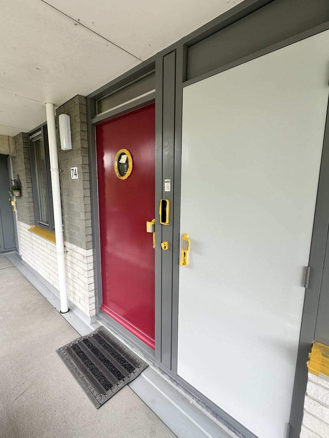 Onderhoudsschilderwerk aan VvE Burg. Geertsemalaan in Wassenaar